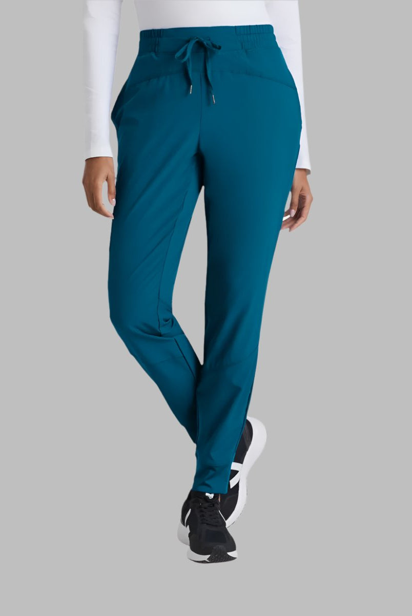 Barco One Drawstring Female Jogger Style Scrub Trousers | Bahama / Caribbean