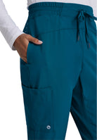 Barco One Drawstring Female Jogger Style Scrub Trousers | Bahama / Caribbean