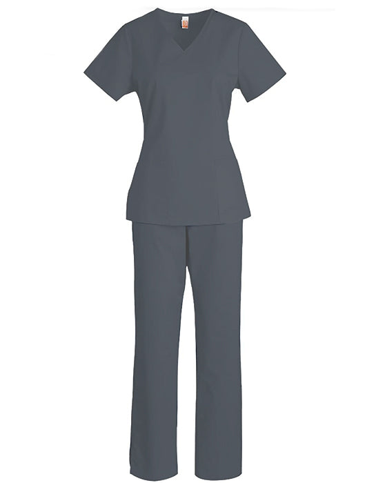 Barco Budget Female V-Neck Scrub Top ⚡⚡⚡-80% OFF✨ | GRANITE