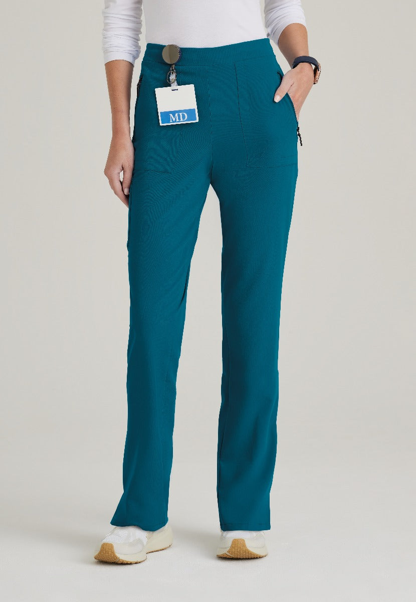 Barco Unify 5-Pocket Slim Leg Scrub Pant | Bahama / Caribbean