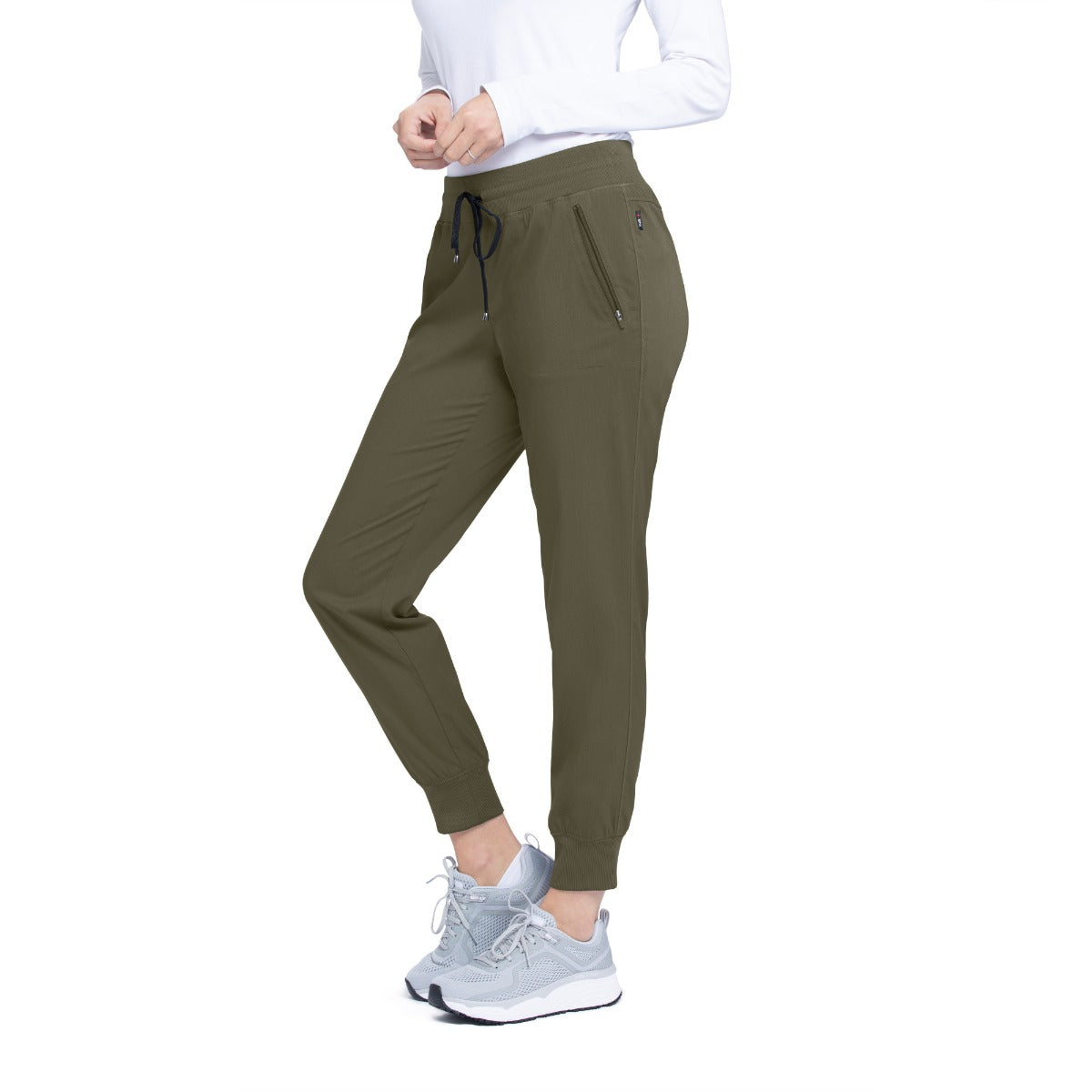 Grey's Anatomy Eden Women's 5-Pocket Cargo Jogger Scrub Pant | OLIVE