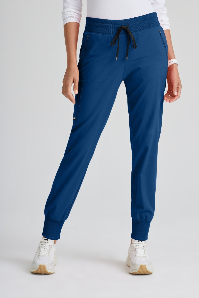 Grey's Anatomy Eden Women's 5-Pocket Cargo Jogger Scrub Pant  | NAVY