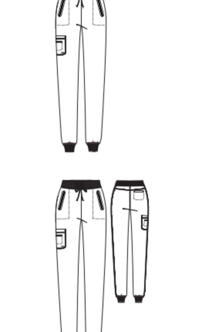 Grey's Anatomy Eden Women's 5-Pocket Cargo Jogger Scrub Pant  | MAIN-IMAGE