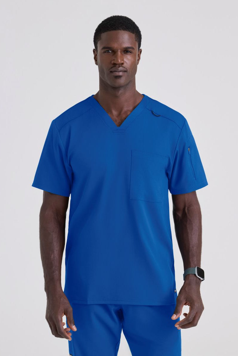 GRST079 Grey's Anatomy Spandex-Stretch Murphy Top | New Royal