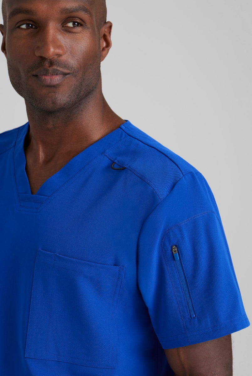 GRST079 Grey's Anatomy Spandex-Stretch Murphy Top | New Royal