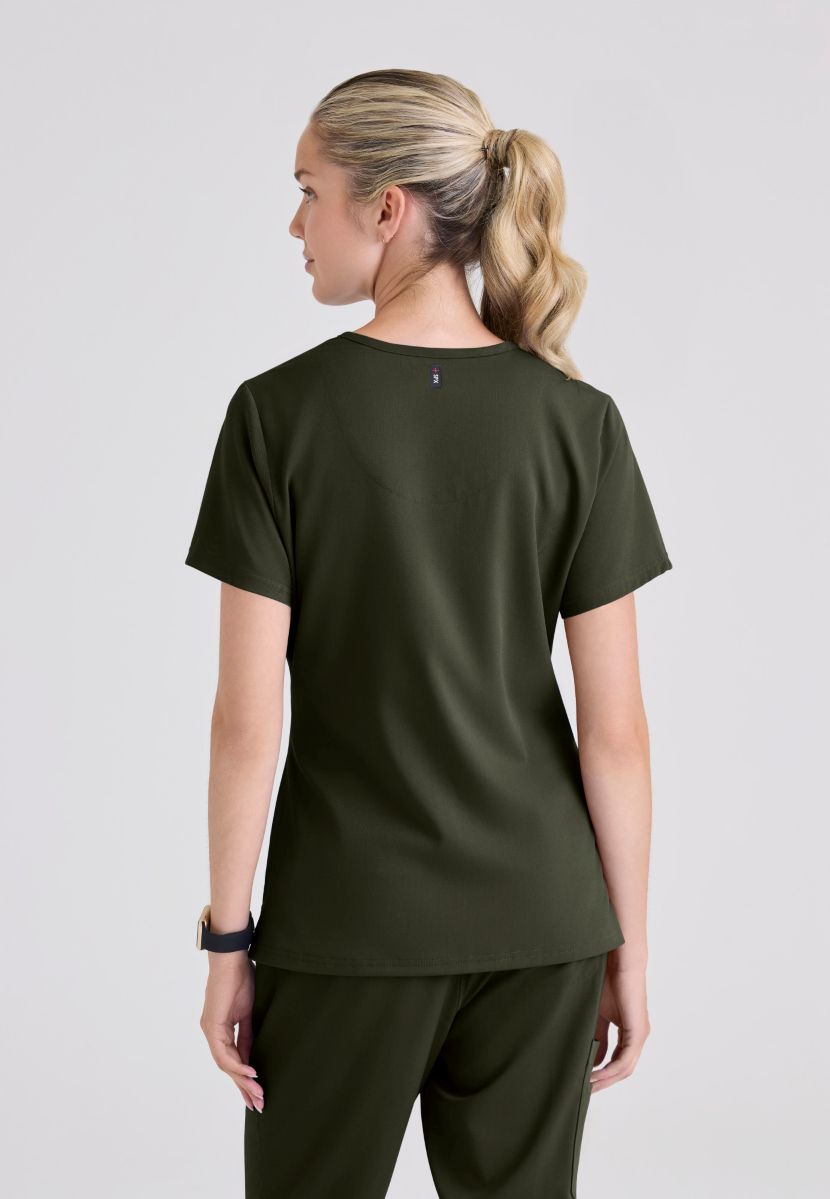 Grey's Anatomy Bree Tuck-in Scrub Top | OLIVE