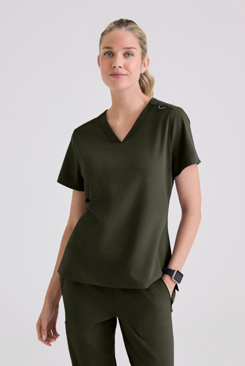 Grey's Anatomy Bree Tuck-in Scrub Top | OLIVE