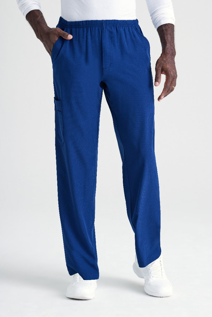 SKECHERS MALE STRUCTURE 4 POCKET ELASTIC WAISTBAND PANT | NAVY