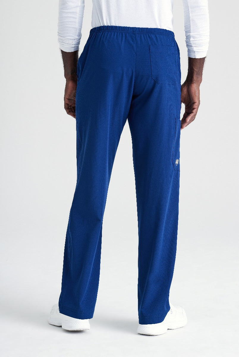 SKECHERS MALE STRUCTURE 4 POCKET ELASTIC WAISTBAND PANT | NAVY