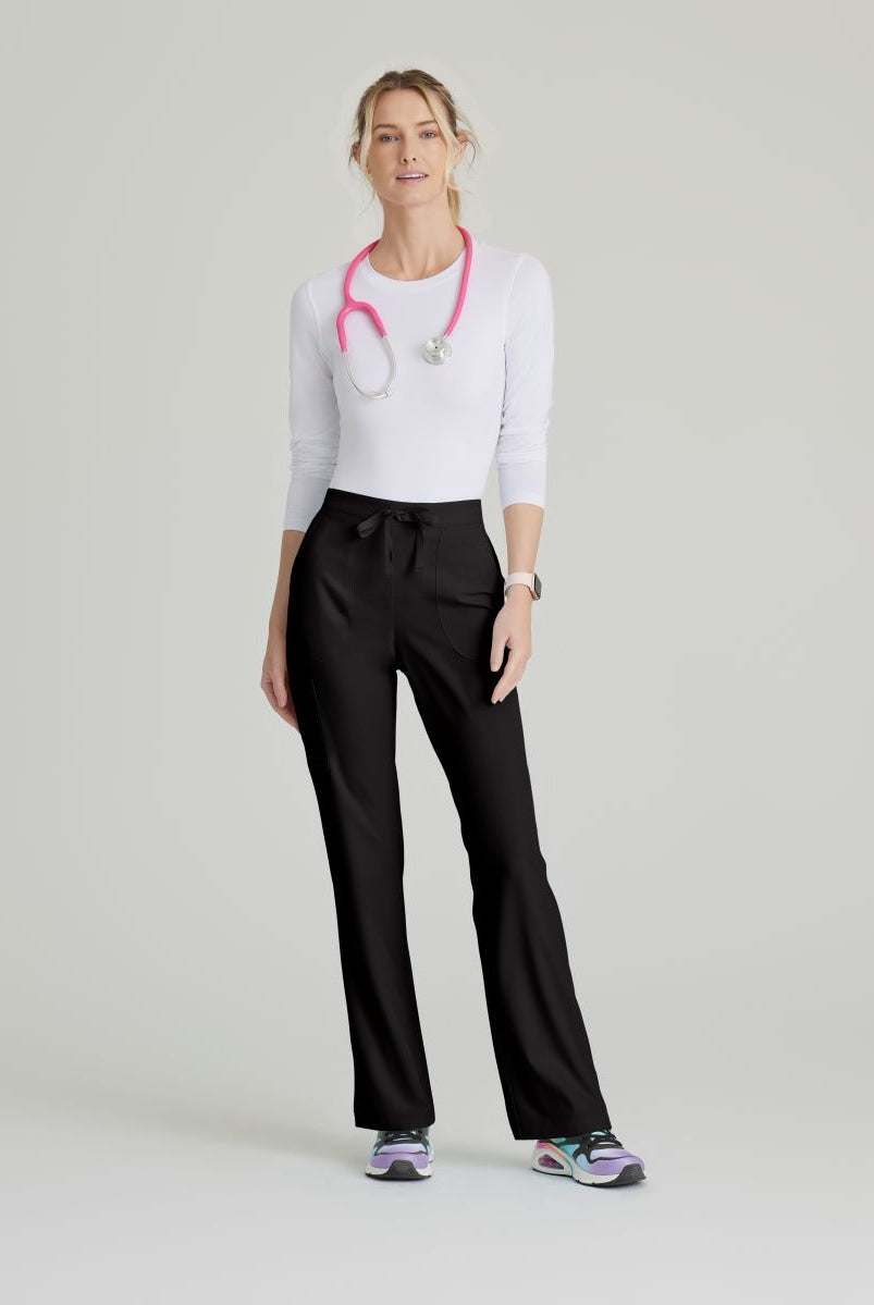 SKECHERS RELIANCE 3-POCKET FLAT FRONT PANTS  | BLACK
