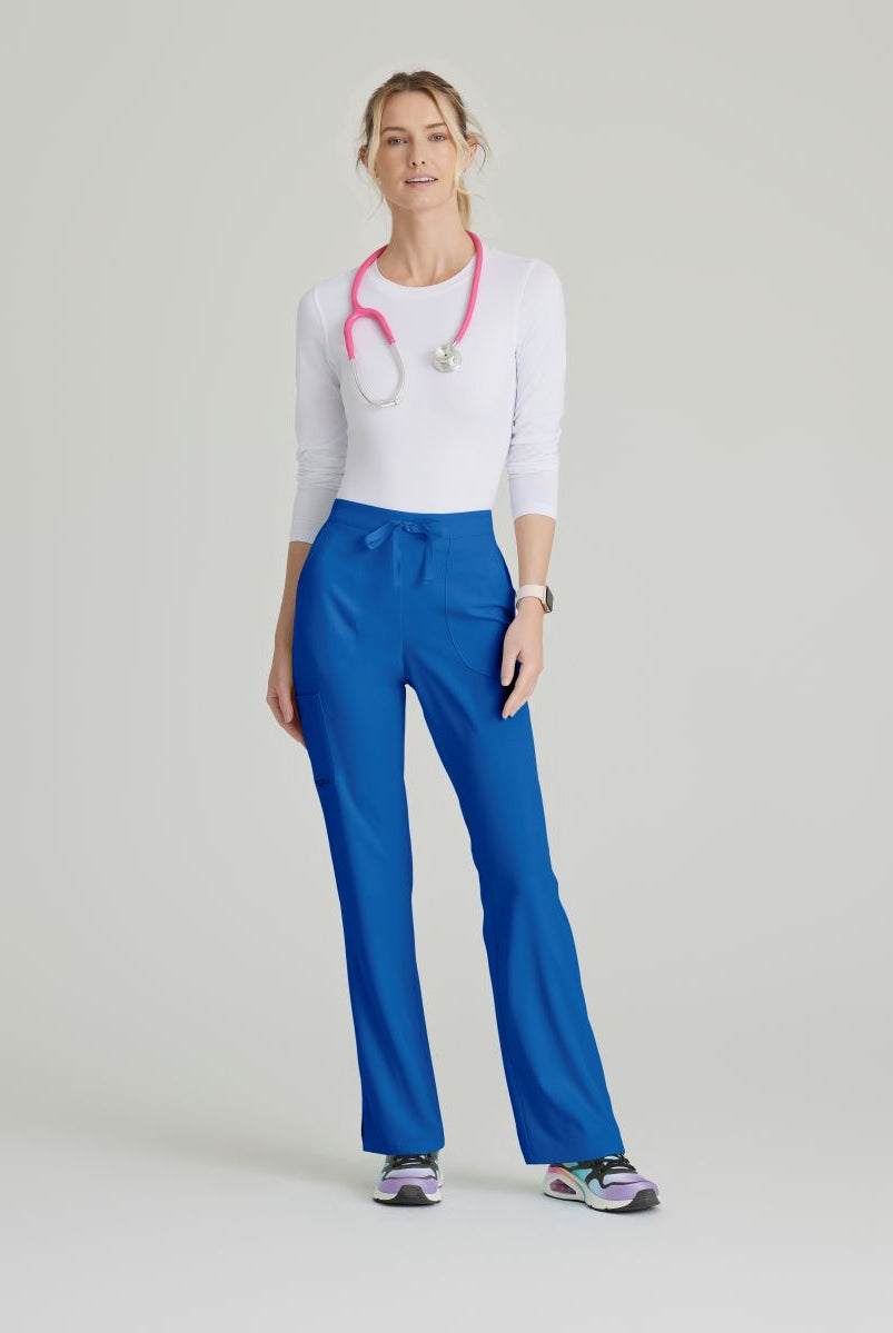 Skechers Reliance 3-Pocket Flat Front Scrub Trousers | New Royal