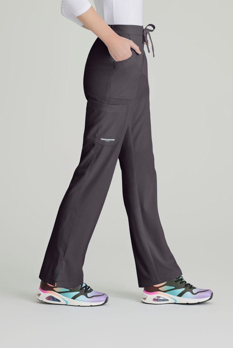 SKECHERS RELIANCE 3-POCKET FLAT FRONT PANTS  | Pewter Grey