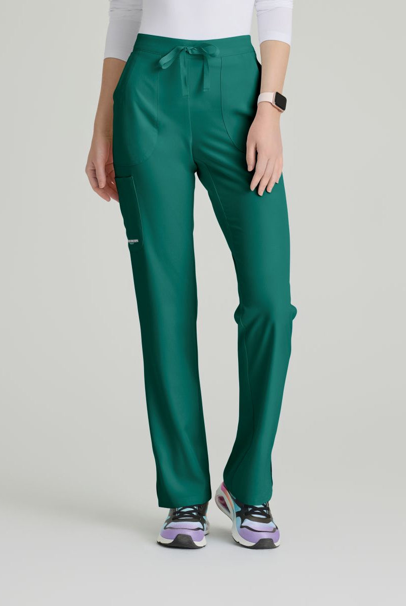 SKECHERS RELIANCE 3-POCKET FLAT FRONT PANTS  | Hunter Green