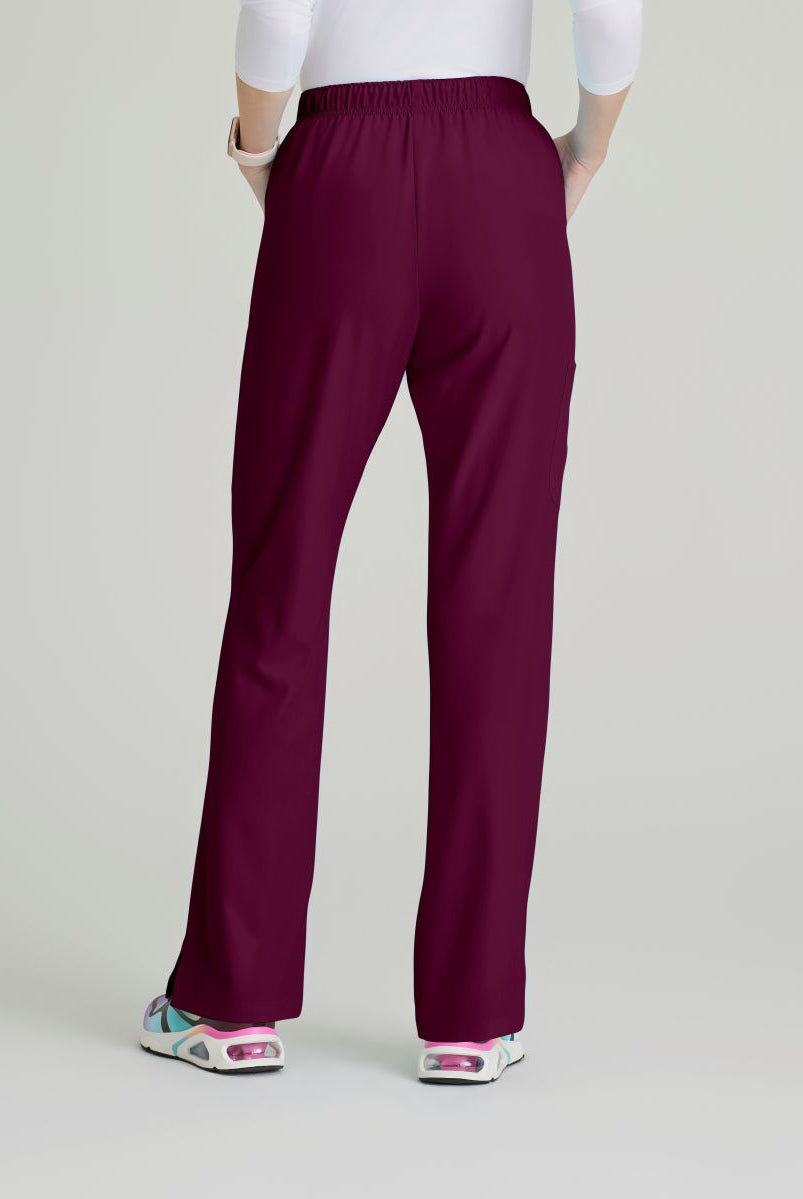 SKECHERS RELIANCE 3-POCKET FLAT FRONT PANTS  | Wine