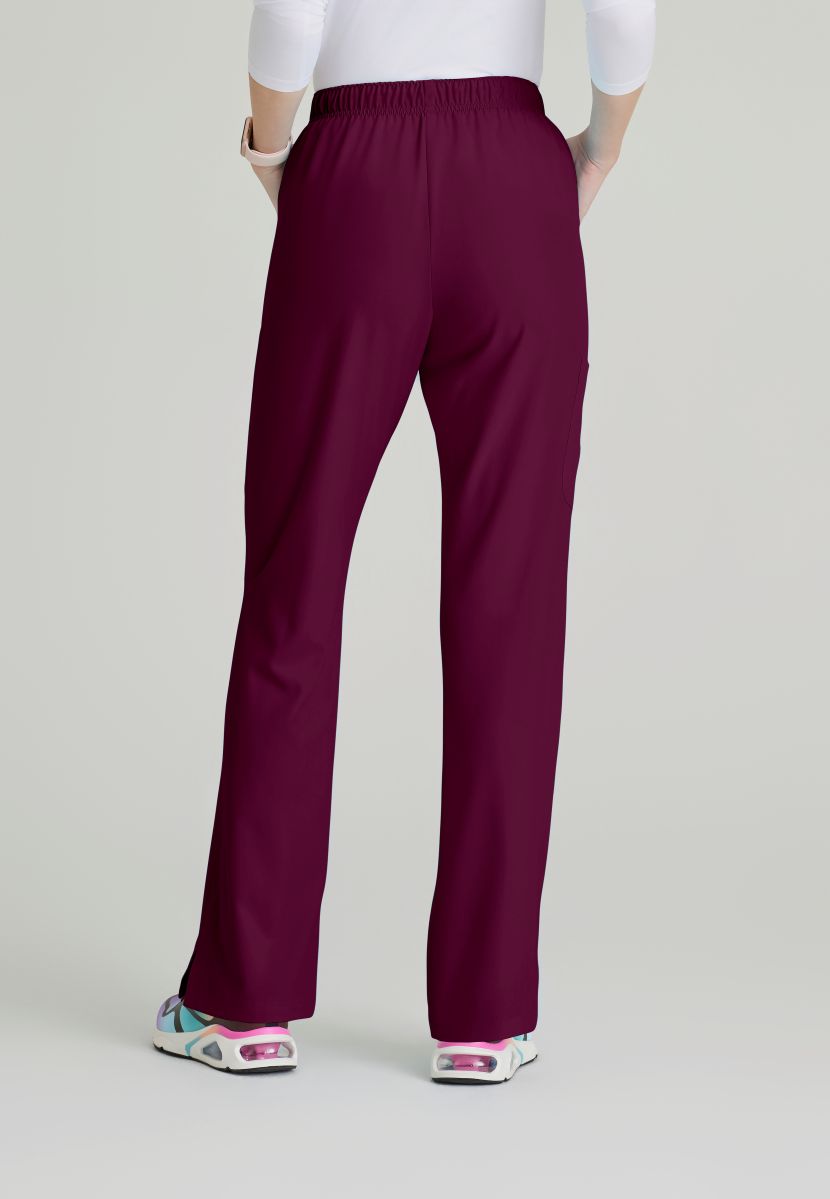 SKECHERS RELIANCE 3-POCKET FLAT FRONT PANTS | Wine