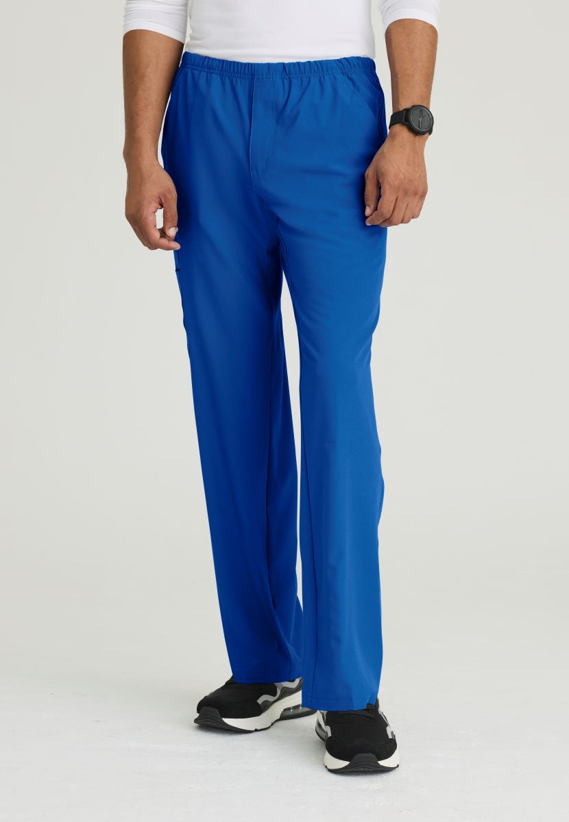 SKECHERS MALE STRUCTURE 4 POCKET ELASTIC WAISTBAND PANT | New Royal