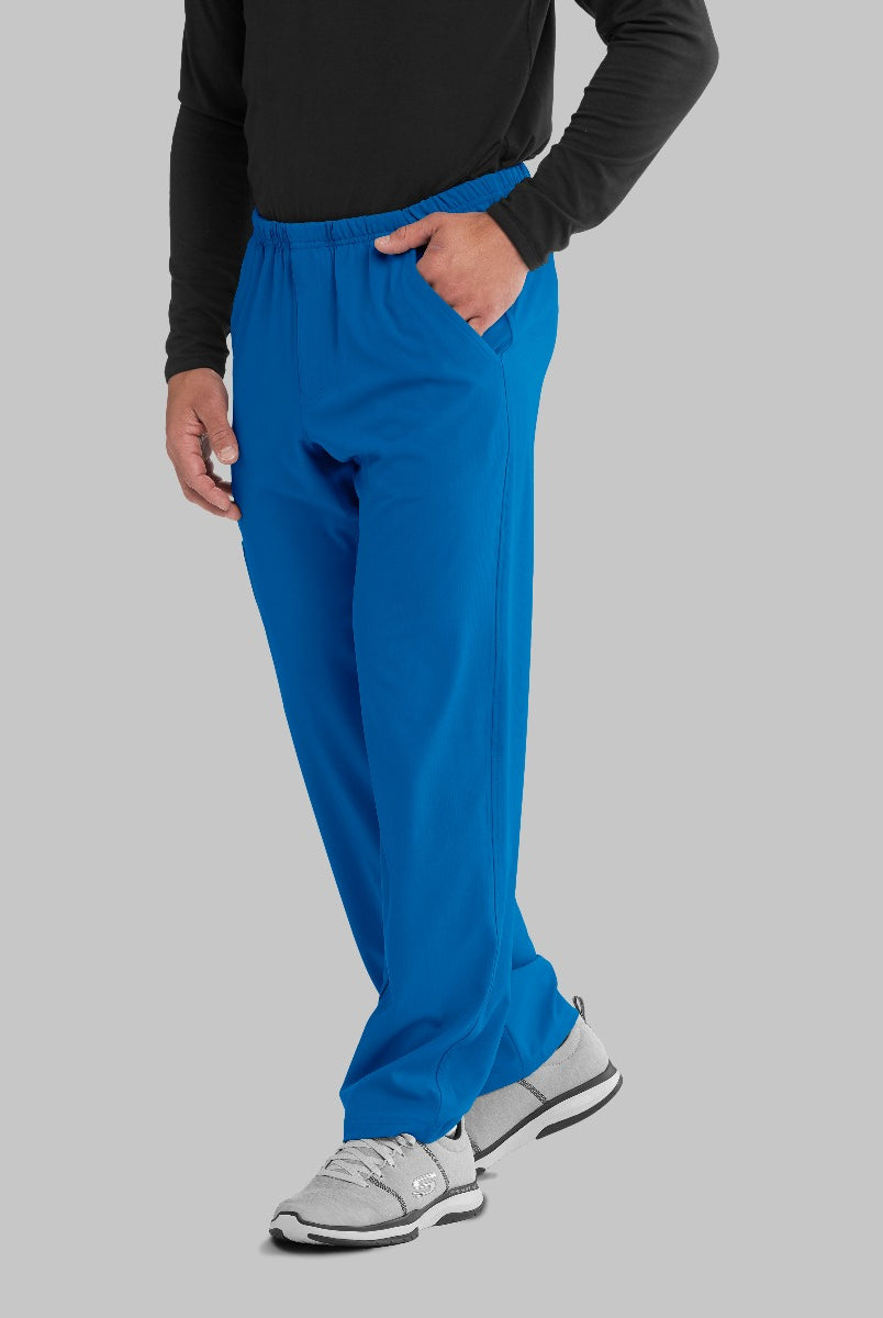 SKECHERS MALE STRUCTURE 4 POCKET ELASTIC WAISTBAND PANT | New Royal