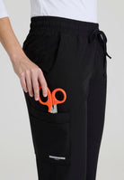 SKECHERS THEORY 4-POCKET WAISTBAND JOGGER PANTS  | BLACK