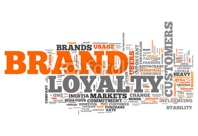 brand loyalty word cloud