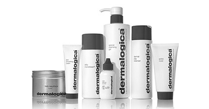A collection of Dermalogica products