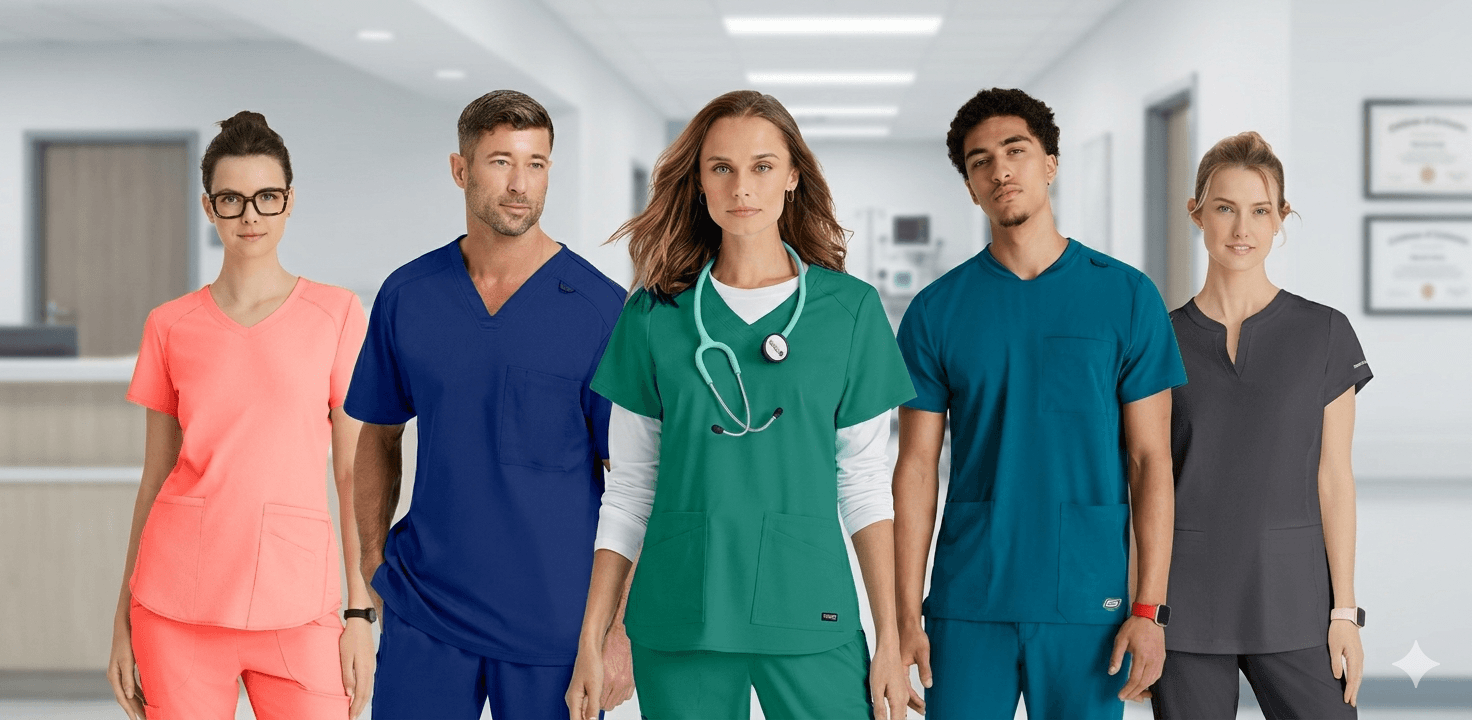 What is The Meaning Behind Different Scrub Colours?