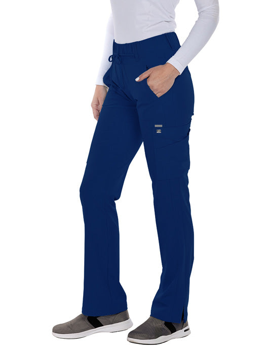 Grey's Anatomy Signature Olivia Female 6-Pocket Scrub Pants | NAVY
