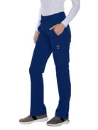 Grey's Anatomy Signature Olivia Female 6-Pocket Scrub Pants | NAVY
