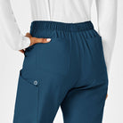 W123 WOMENS FLAT FRONT CARGO PANT | Bahama / Caribbean