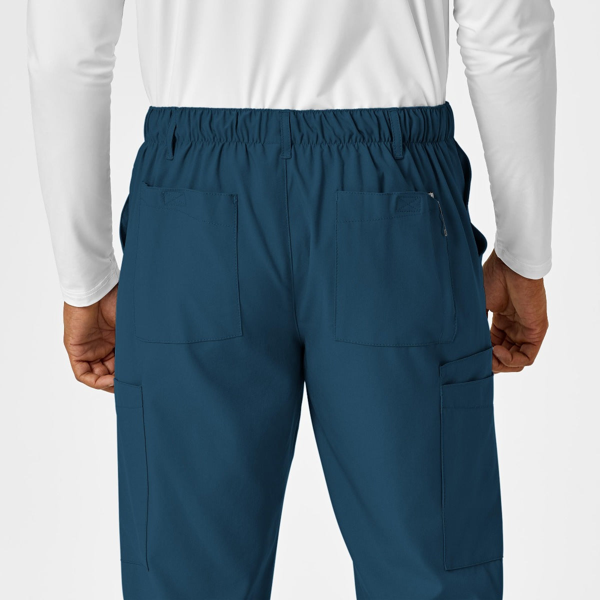 W123 MEN'S FLAT FRONT CARGO PANTS 
 | Bahama / Caribbean