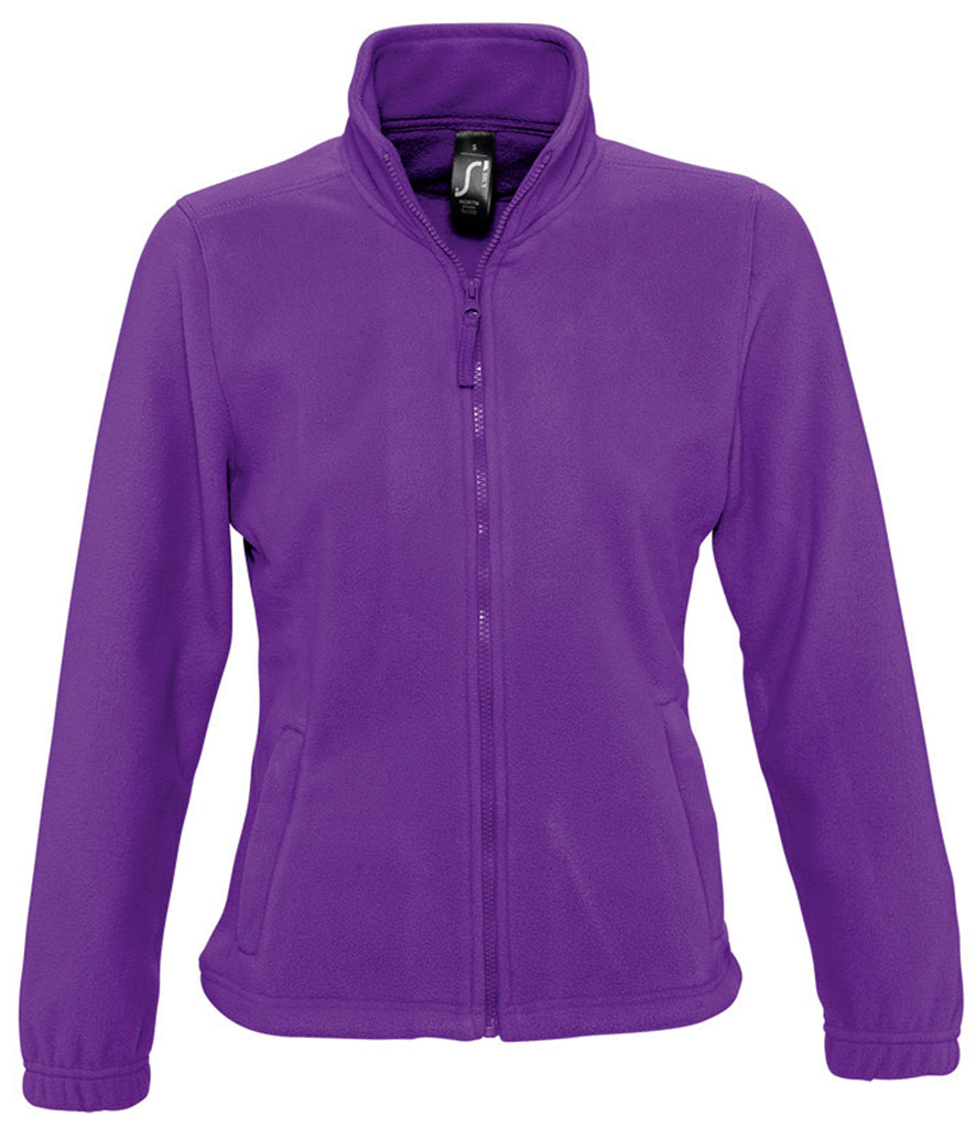 54500 SOL'S Ladies North Fleece Jacket | Dark Purple
