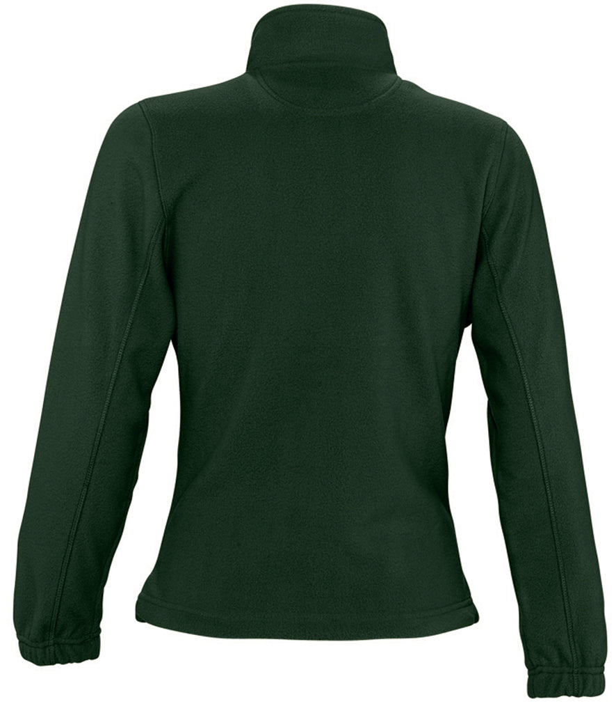 54500 SOL'S Ladies North Fleece Jacket | Green