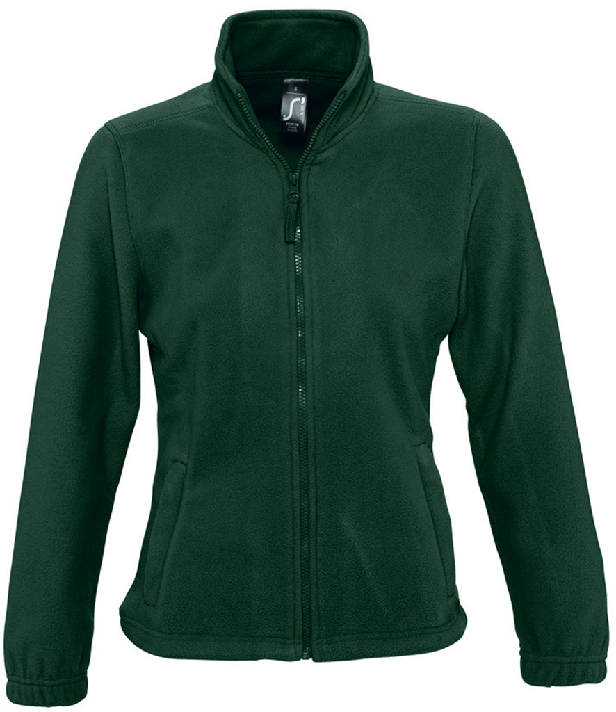 54500 SOL'S Ladies North Fleece Jacket | Green