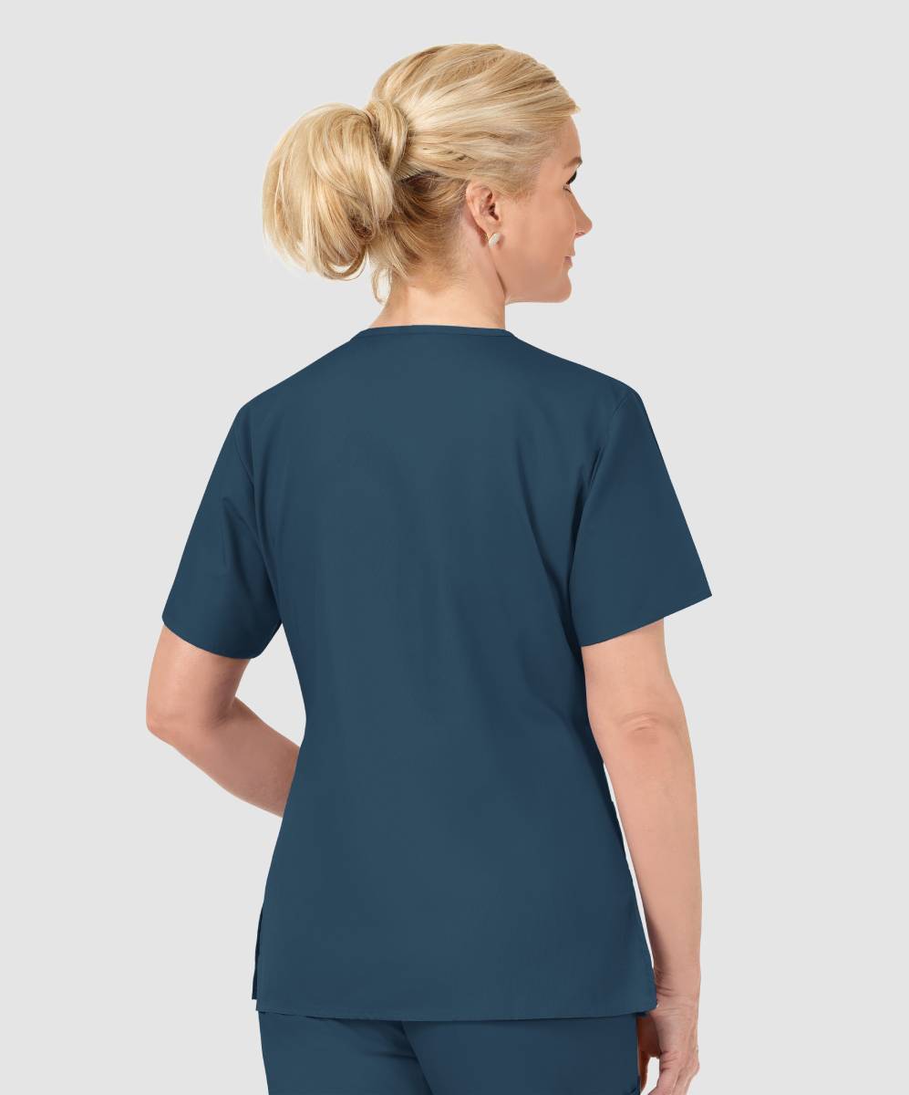 ORIGINS BRAVO WOMENS V-NECK TOP | Bahama / Caribbean