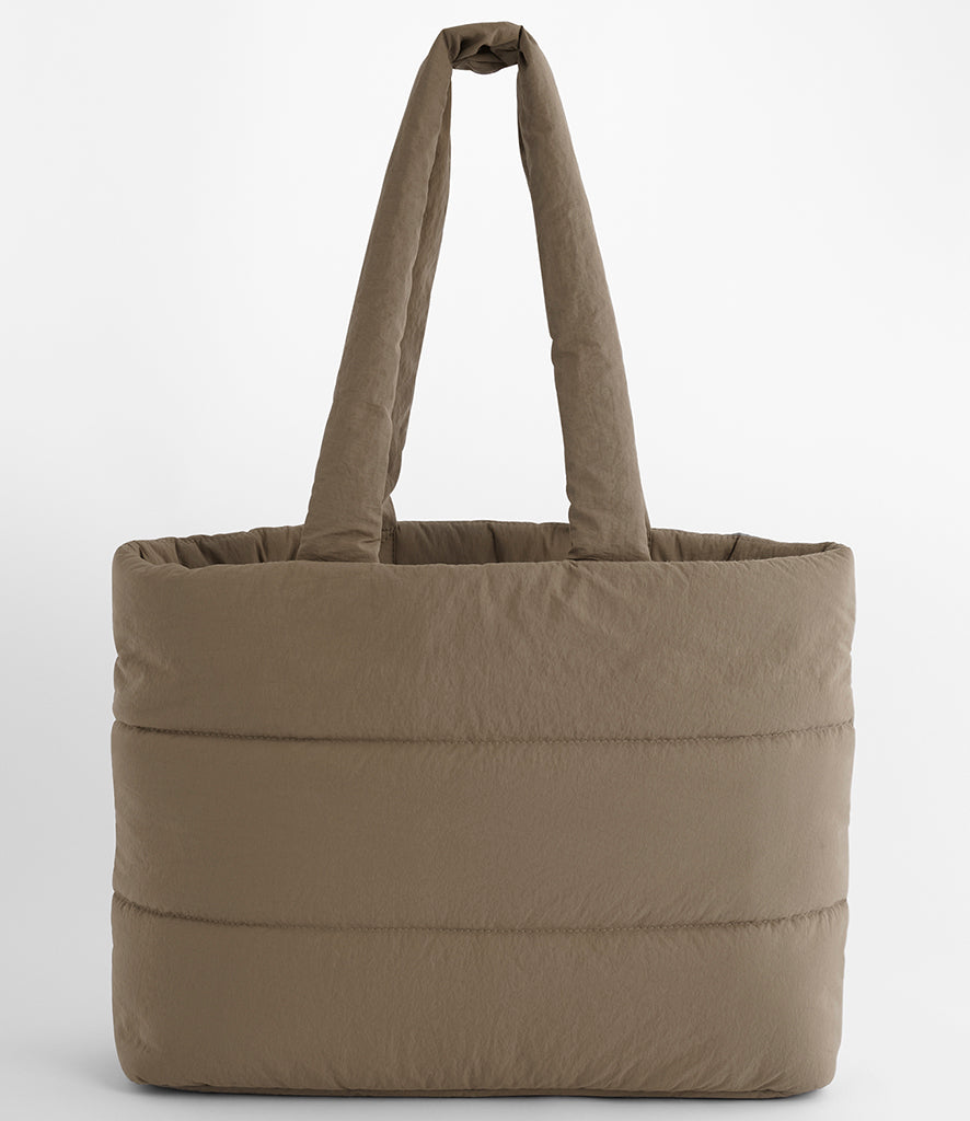BG701 BagBase Quilted Tote Bag | Earthy Green