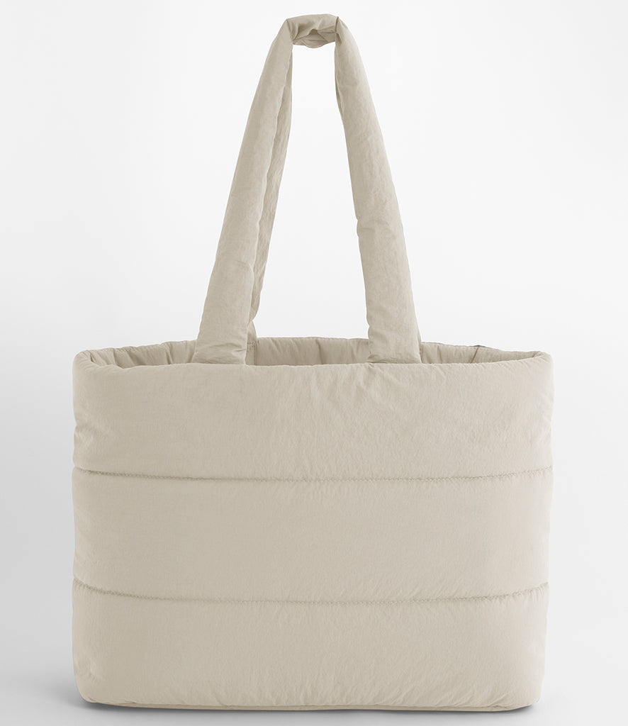 BG701 BagBase Quilted Tote Bag | Natural Stone