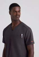 Terence  Men's Complete Scrub Set | Pewter Grey