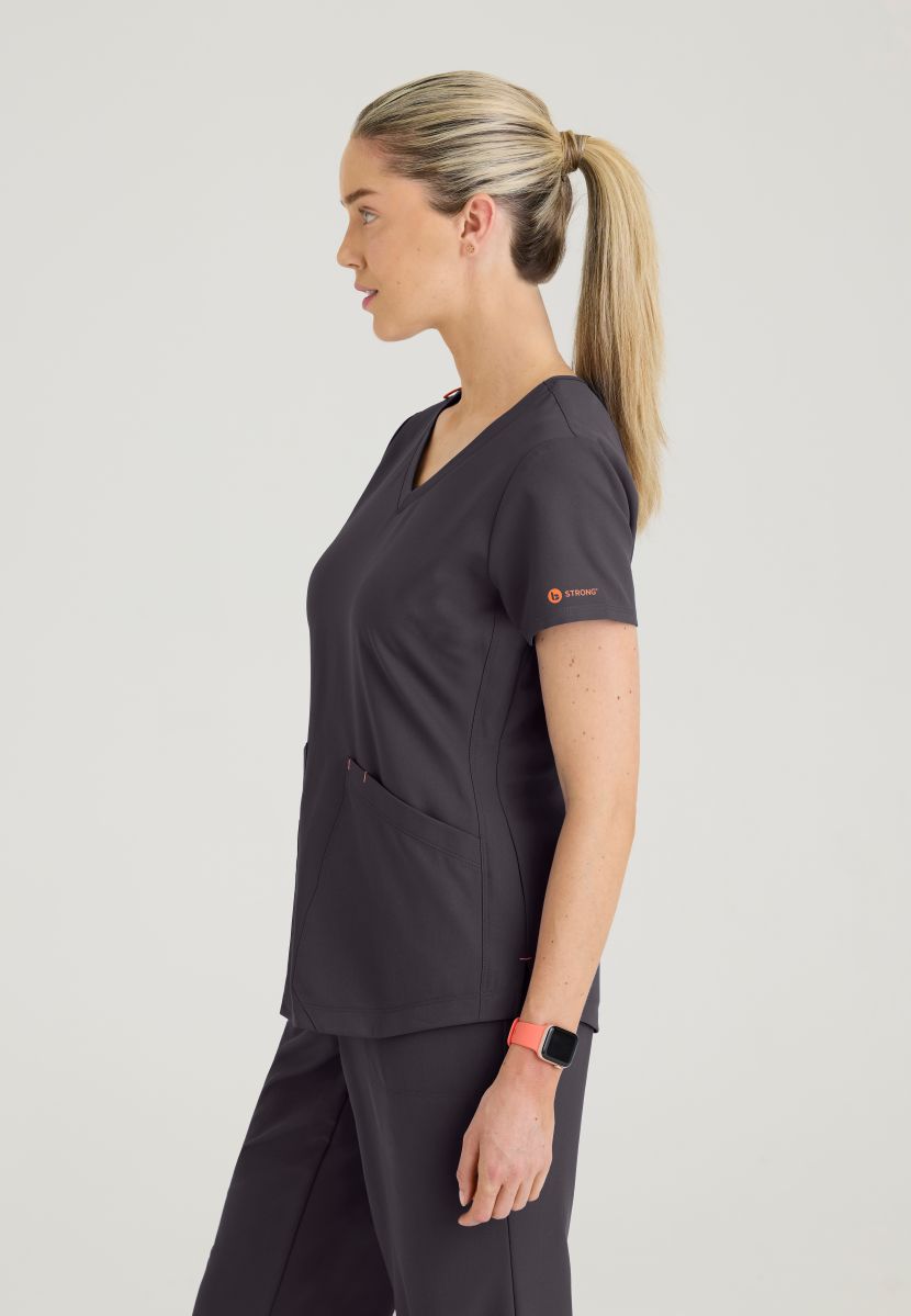 Barco Strong ZOE Scrub Set | Pewter Grey