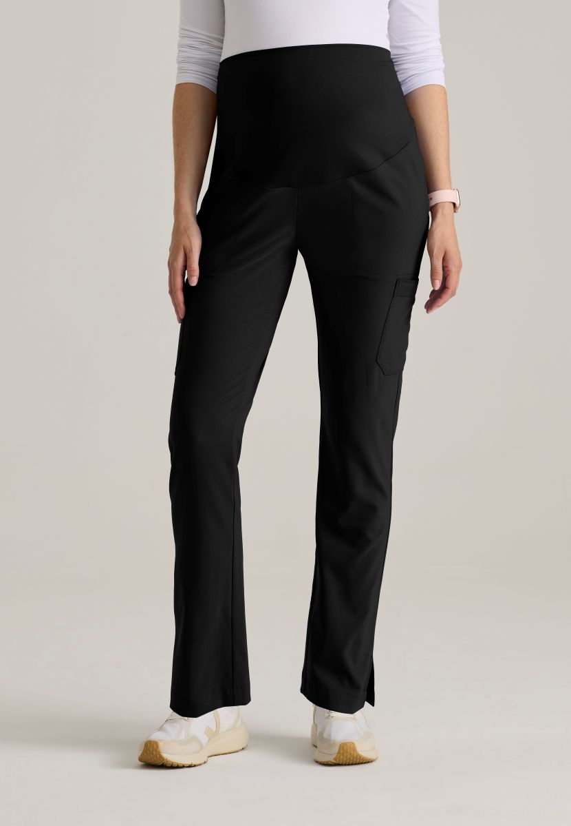 Grey's Anatomy Evolve Women's Promise 6-Pocket Maternity Pant | BLACK