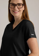 Grey's Anatomy Evolve Promise 2-Pocket Maternity Top | BLACK