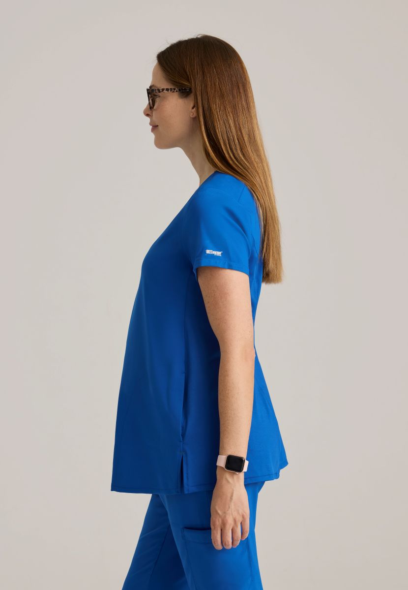 Grey's Anatomy Evolve Promise 2-Pocket Maternity Top | New Royal