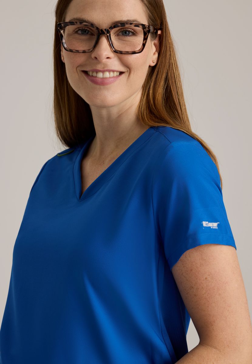 Grey's Anatomy Evolve Promise 2-Pocket Maternity Top | New Royal