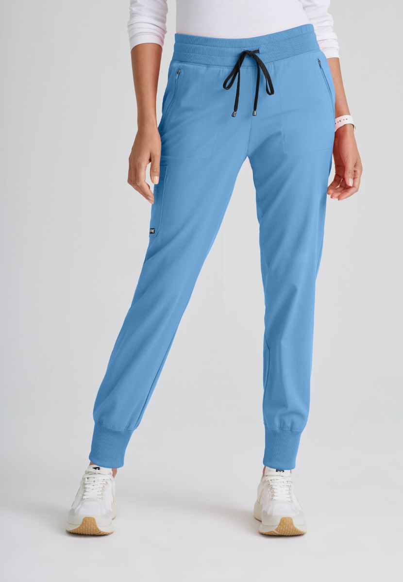 Grey's Anatomy Eden Women's 5-Pocket Cargo Jogger Scrub Trousers | TRUE CEIL