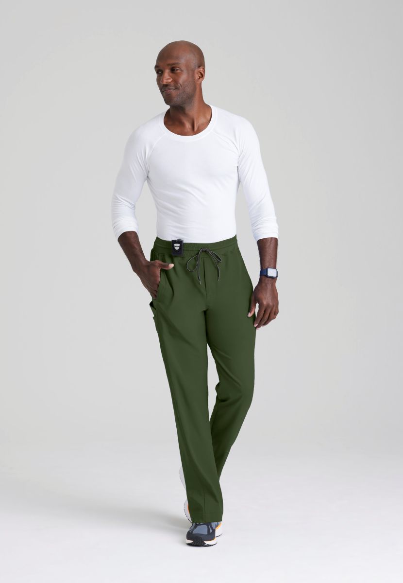 Grey's Anatomy Men's 6 Pocket Straight Pant | OLIVE