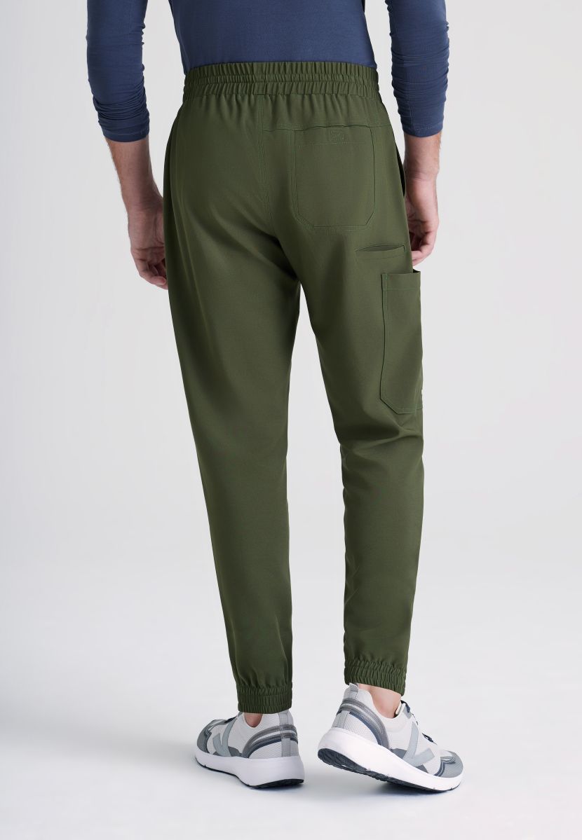 Grey's Anatomy Evolve 5 Pocket Elastic Waistband Male Jogger | Fern