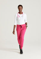 Grey's Anatomy Eden Women's 5-Pocket Cargo Jogger Scrub Trousers | VIBRANCE PINK