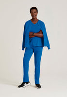 Grey's Anatomy Spandex Stretch Millie Jacket-3 Pocket Zip Jacket | New Royal