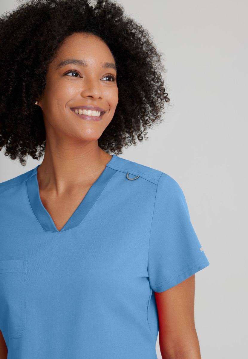 Grey's Anatomy Bree Tuck-in Scrub Top | TRUE CEIL