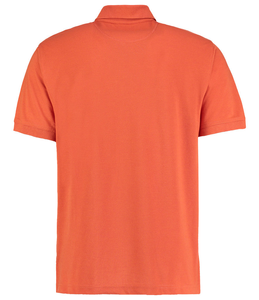 K403 Unisex  Kustom Kit Klassic Poly/Cotton Piqué Polo Shirt | Burnt Orange