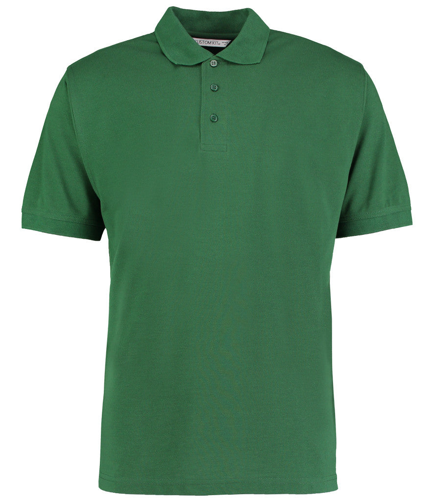 K403 Unisex  Kustom Kit Klassic Poly/Cotton Piqué Polo Shirt | Bottle Green
