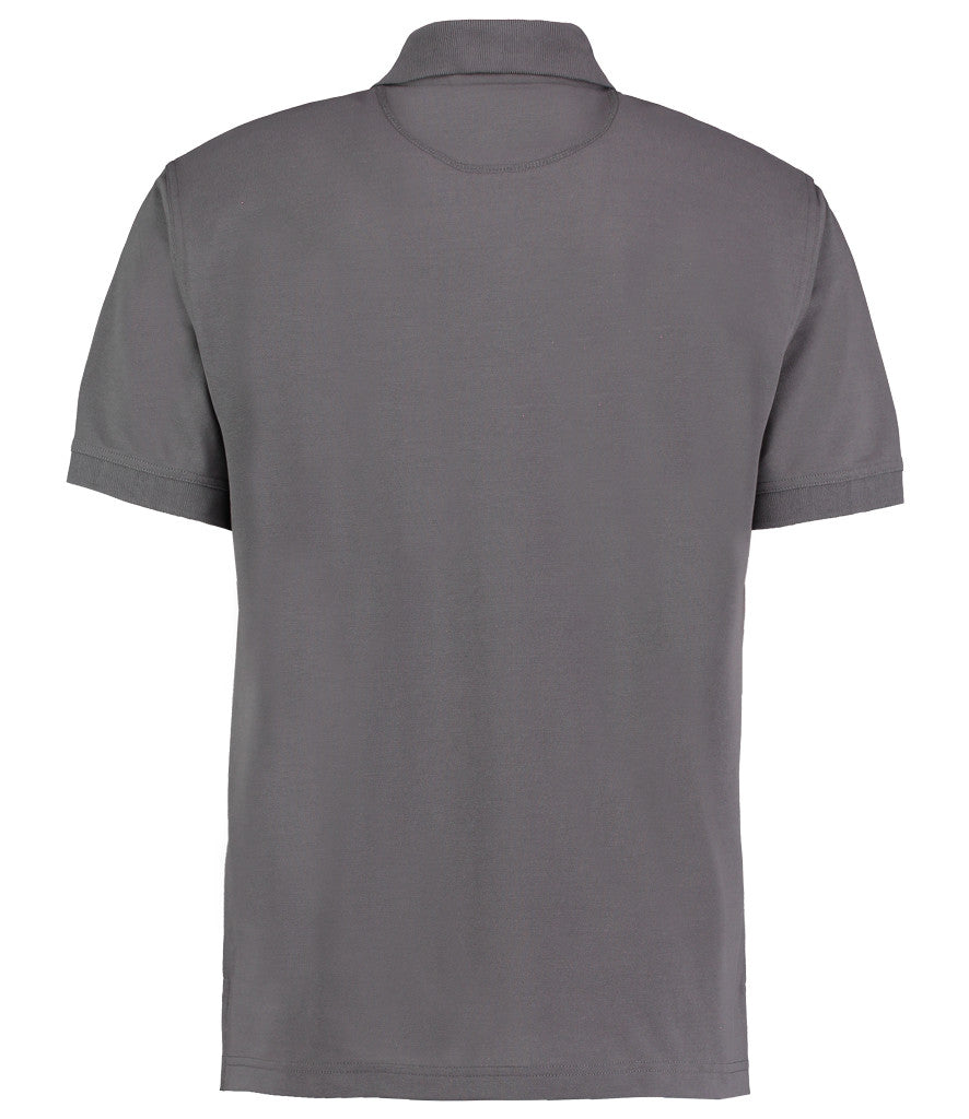 K403 Unisex  Kustom Kit Klassic Poly/Cotton Piqué Polo Shirt | Charcoal